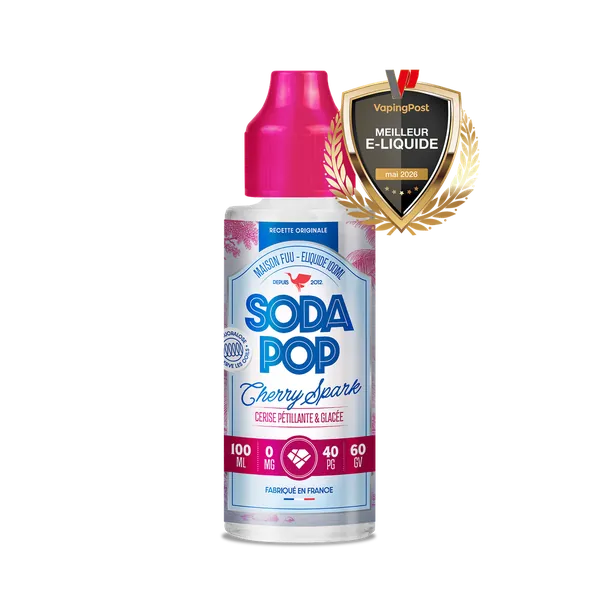 Packshot Soda Pop Cherry Spark
